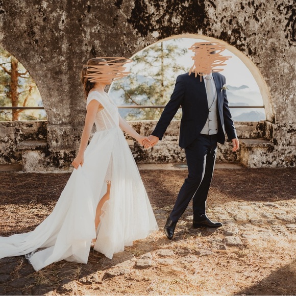 Designer wedding dress Ida Torez Diamante - Picture 3 of 4